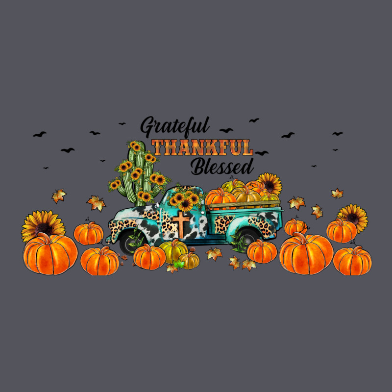 Grateful Thankful Blessed Vintage Hoodie by JahusDesignShop | Teevron
