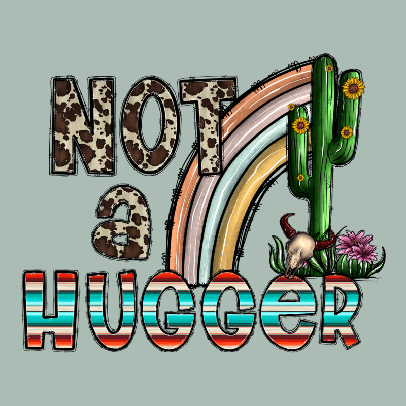 Not A Hugger Classic Tee by CowhideDigitalArt | Teevron