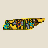 Western Tenessee Map Sunflower Pattern Urban Hoodie | Teevron