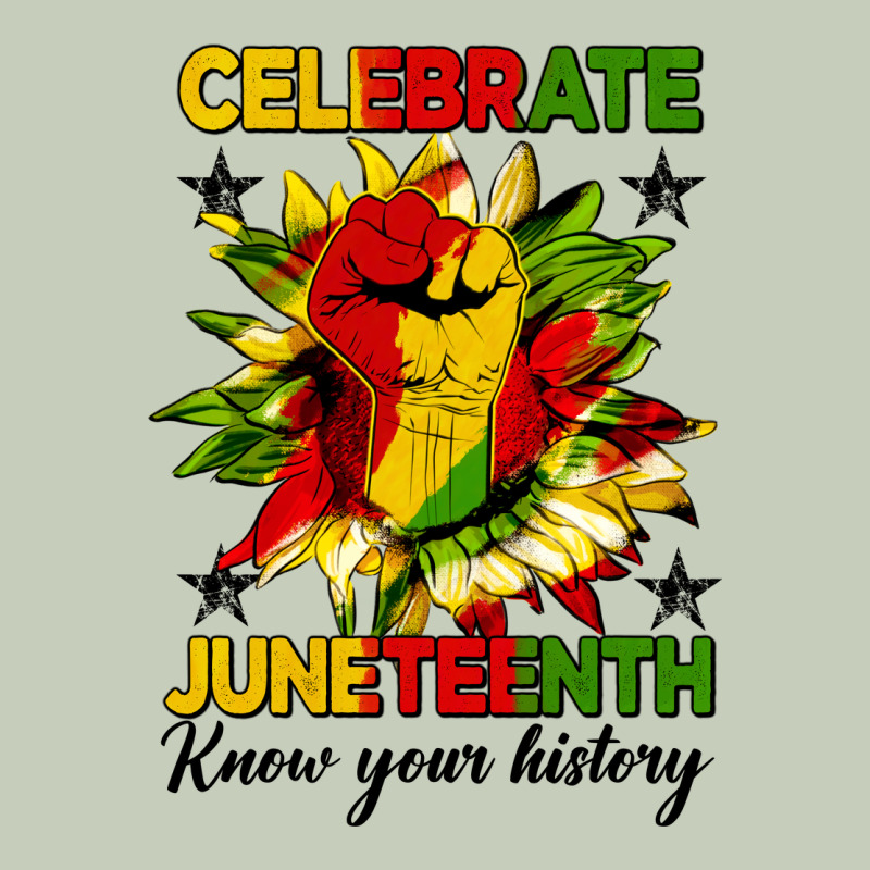 Celebrate Juneteenth Know Your History Long Sleeve Tee by HRA Design Shop | Teevron