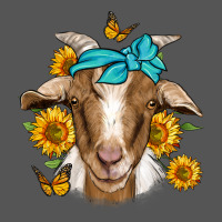 Sunflower Bandana Goat Zipper Hoodie | Teevron
