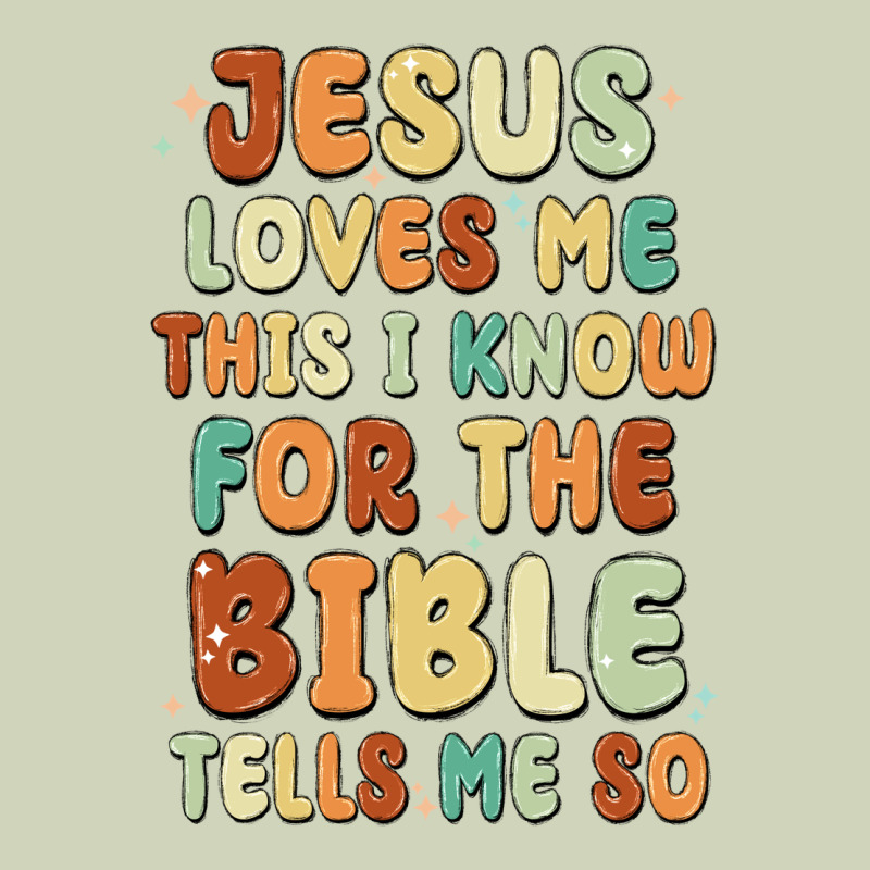 Jesus Loves Me This I Know For The Bible Tells Me Heavyweight Hoodie by MaliasSmallBusiness | Teevron