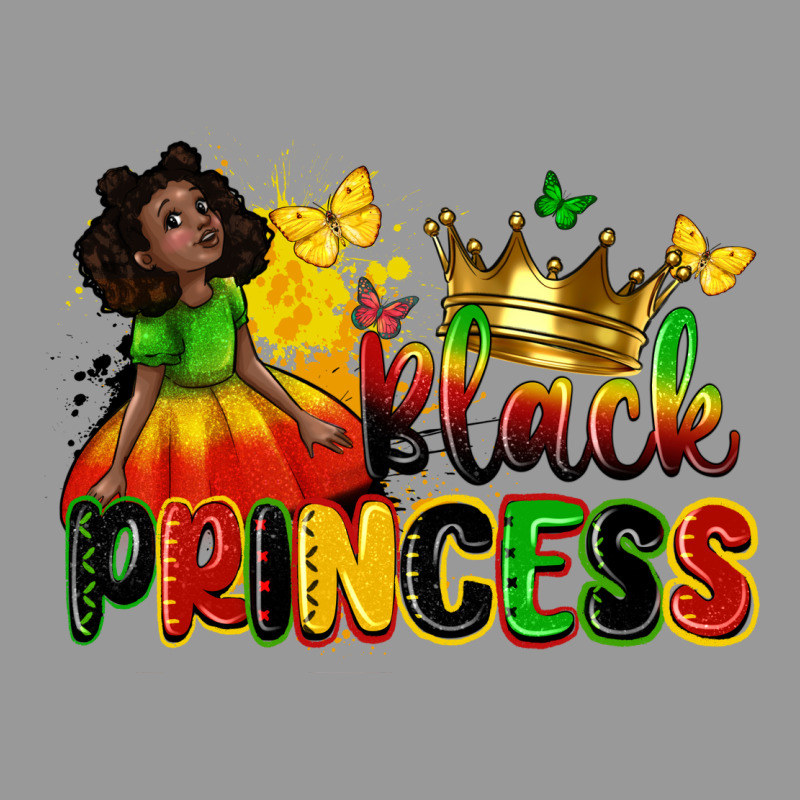 Black Princess Vintage Hoodie by Zillion Design Studio | Teevron
