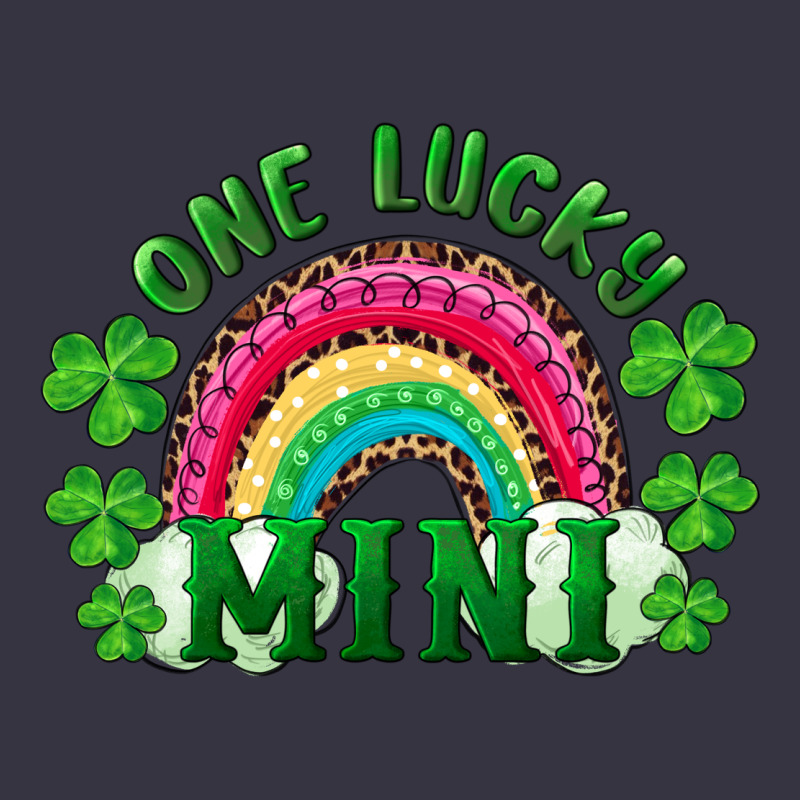 St. Patrick's Day One Lucky Mini Vintage Hoodie by RanaPortraitStore | Teevron