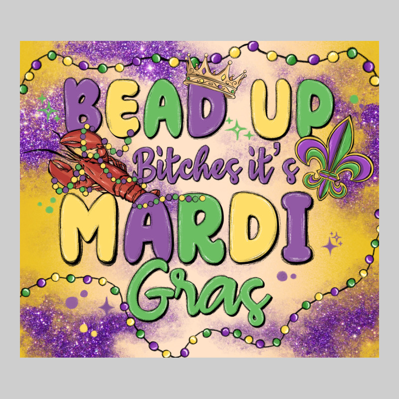Bead Up Bitches It's Mardi Gras Premium Sweatshirt by MaliasSmallBusiness | Teevron