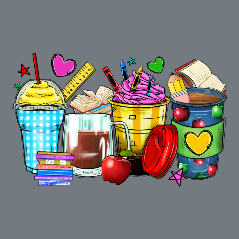 School Coffee Cups Heavyweight Sweatshirt by Zillion Design Studio | Teevron