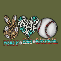 Peace Love Baseball Classic Tee | Teevron