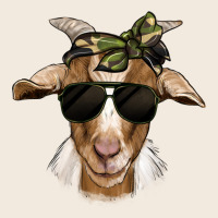 Camouflage Bandana Goat Zipper Hoodie | Teevron