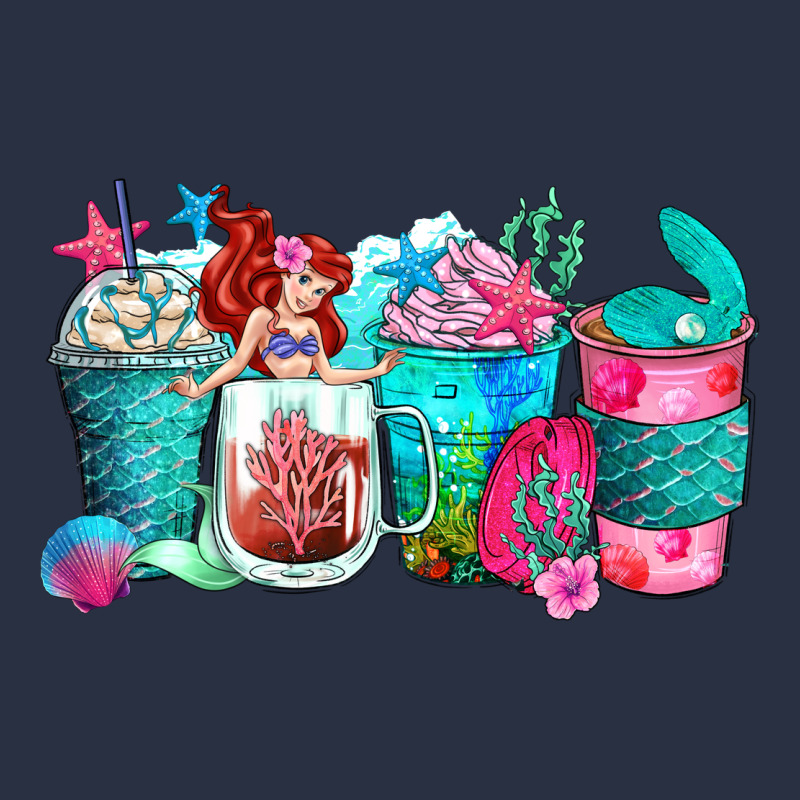 Mermaid Coffee Cups Heavyweight Sweatshirt by Zillion Design Studio | Teevron