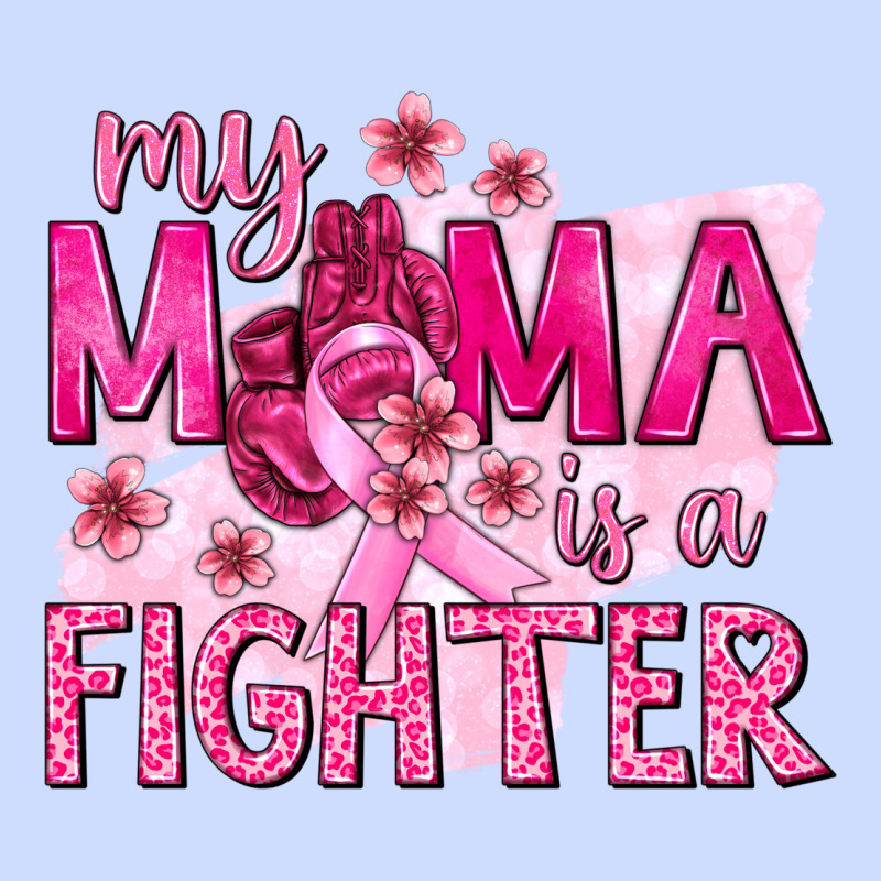 My Mama Is A Fighter With Ribbon Urban Heavy Tee by texasbilliewilder | Teevron