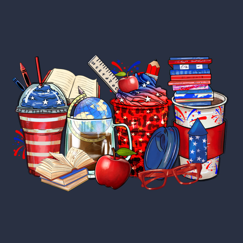 4th Of July Teacher Coffee Cups Heavyweight Sweatshirt by Zillion Design Studio | Teevron