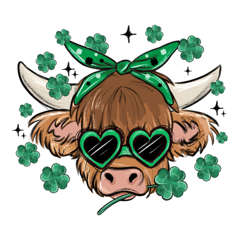 St Patrick's Day Cow Premium Sweatshirt by MaliasSmallBusiness | Teevron