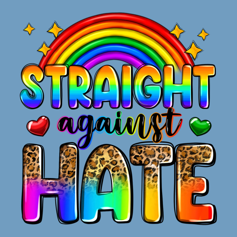 Straight Against Hate Urban Heavy Tee by Zillion Design Studio | Teevron