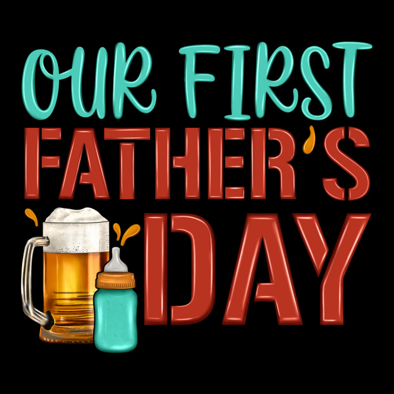 Our First Father's Day Zipper Hoodie by Artiststas | Teevron