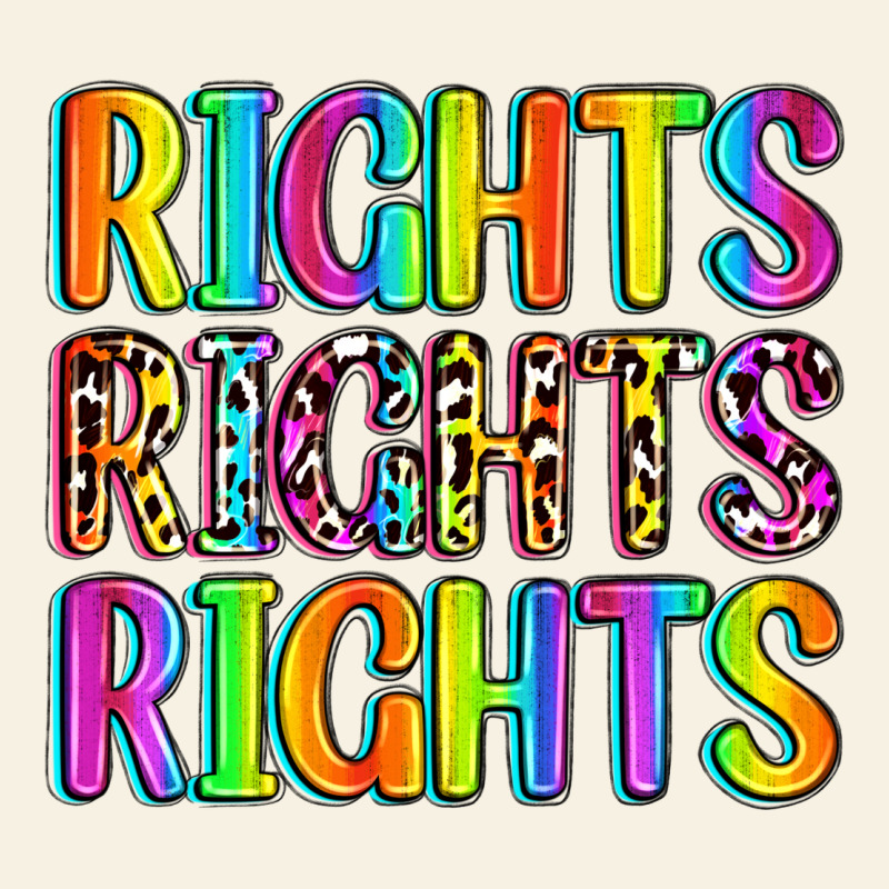 Rights Rights Rights (pride) Vintage Tee by Zillion Design Studio | Teevron