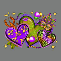 Mardi Gras Hearts Premium Hoodie | Teevron