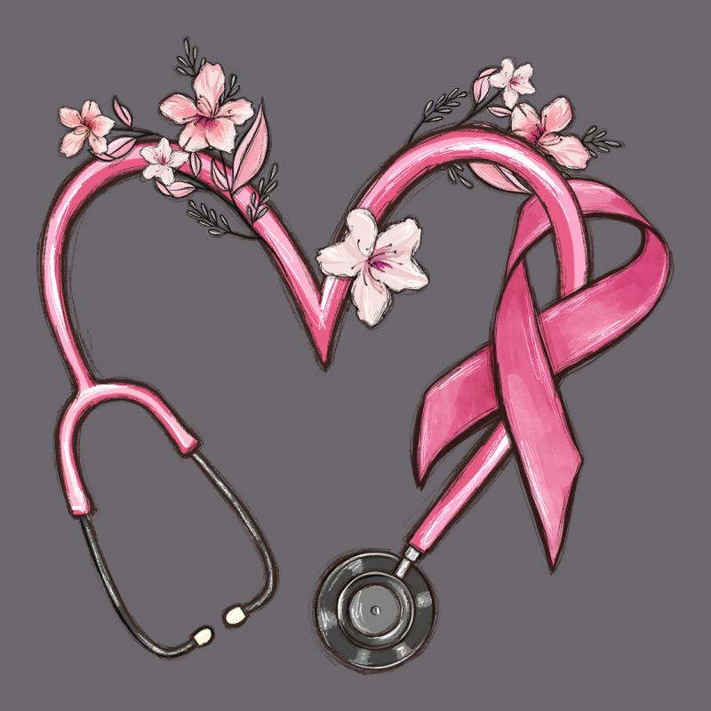 Stethoscope Nurse Medical Breast Cancer Awareness Premium Sweatshirt by MaliasSmallBusiness | Teevron