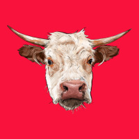Hereford Cow Head Classic Tee | Teevron