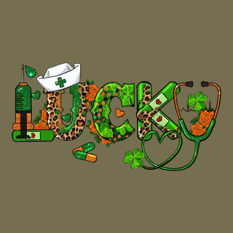 St Patricks Day Lucky Nurse Vintage Hoodie by RanaPortraitStore | Teevron