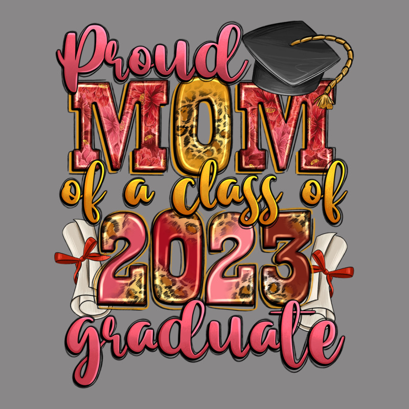 Proud Mom Of A Class Of 2023 Graduate Vintage Tee by Zillion Design Studio | Teevron