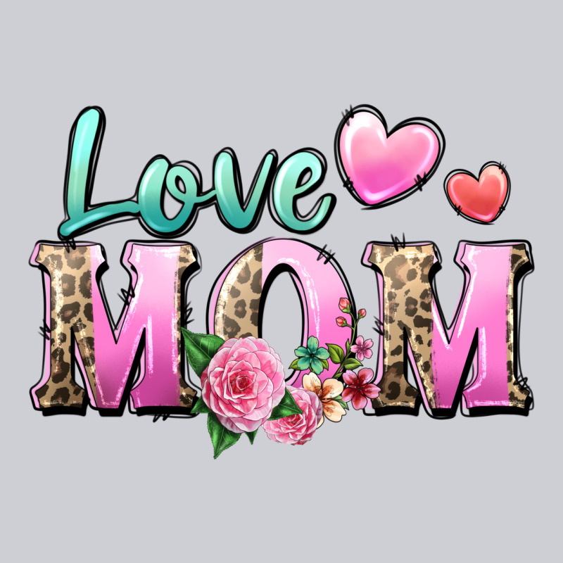 Love Mom Heavyweight Sweatshirt by Zillion Design Studio | Teevron