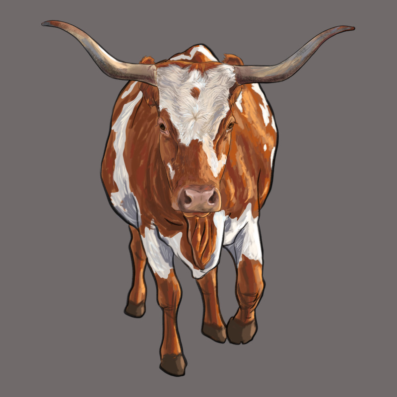 Longhorn Cow Urban Heavy Tee by RanaPortraitStore | Teevron