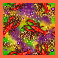 Mardi Gras Lobster Seamless Pattern Premium Hoodie | Teevron