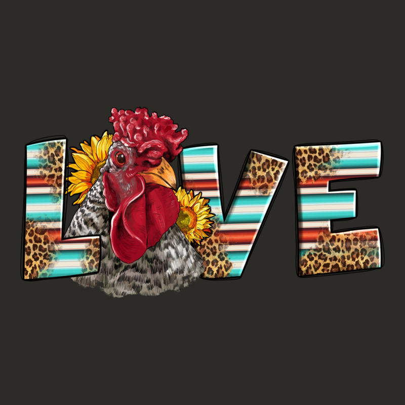 Love Rooster Head Heavy Core Tee by LillyAllenDesigns | Teevron