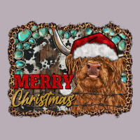 Merry Christmas Highland Cow Vintage Tee | Teevron