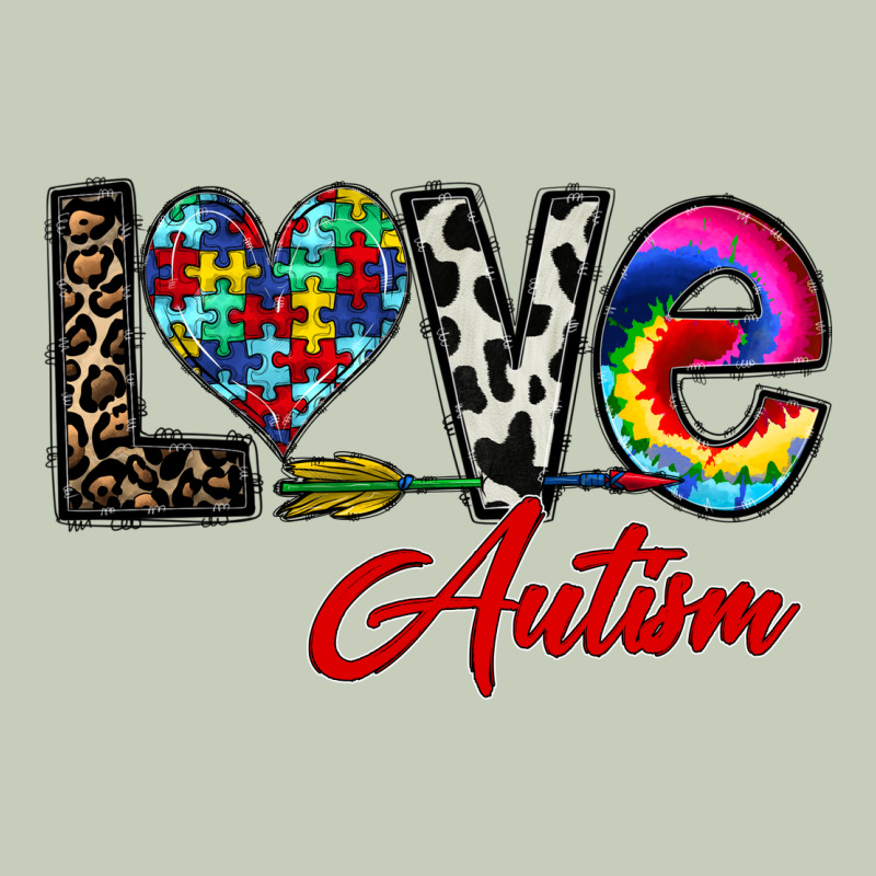 Love Autism Long Sleeve Tee by CowhideDigitalArt | Teevron