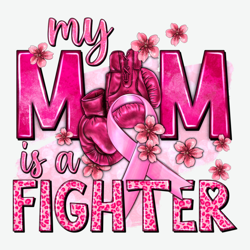 My Mom Is A Fighter With Ribbon Urban Heavy Tee by texasbilliewilder | Teevron