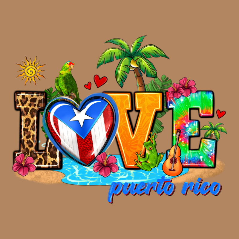 Love Puerto Rico Long Sleeve Tee by AdoDesignShop | Teevron