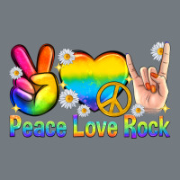 Peace Love Rock Pride Heavyweight Sweatshirt | Teevron