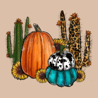 Sunflower Cactus Pumpkin Fall Urban Heavy Tee | Teevron