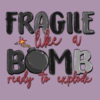 Fragile Like A Bomb Ready To Explode Heavyweight Hoodie | Teevron