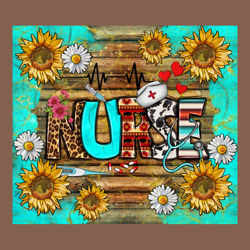 Sunflower And Daisy Nurse Tumbler Zipper Hoodie by BundleAndBundleShop | Teevron