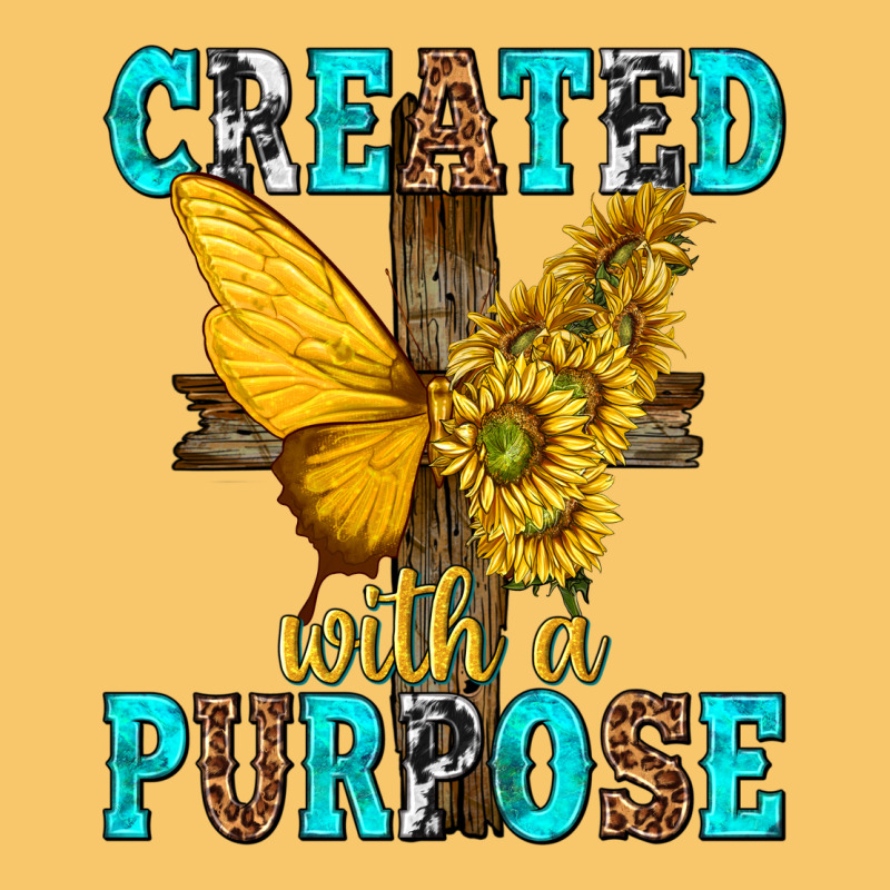 Created With A Purpose Vintage Hoodie by texasbilliewilder | Teevron