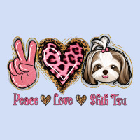 Peace Love Shih Tzu Urban Hoodie | Teevron