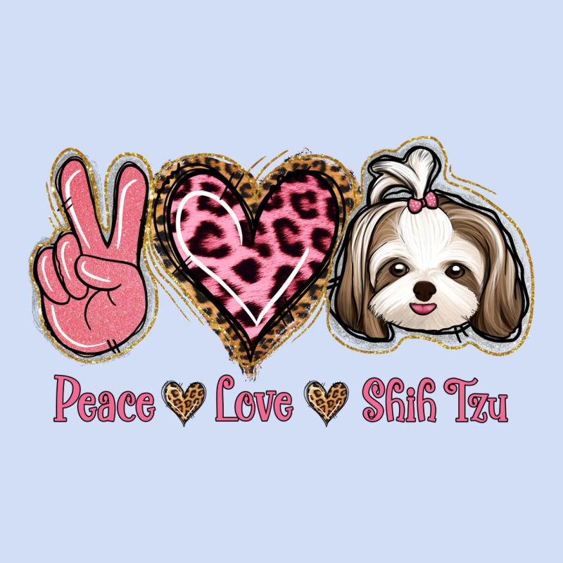 Peace Love Shih Tzu Urban Hoodie by Bettercallsaul | Teevron