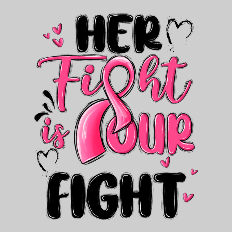 Her Fight Is Our Fight Premium Sweatshirt by MaliasSmallBusiness | Teevron