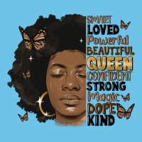 Afro Woman Smart Loved Powerful Premium Sweatshirt | Teevron