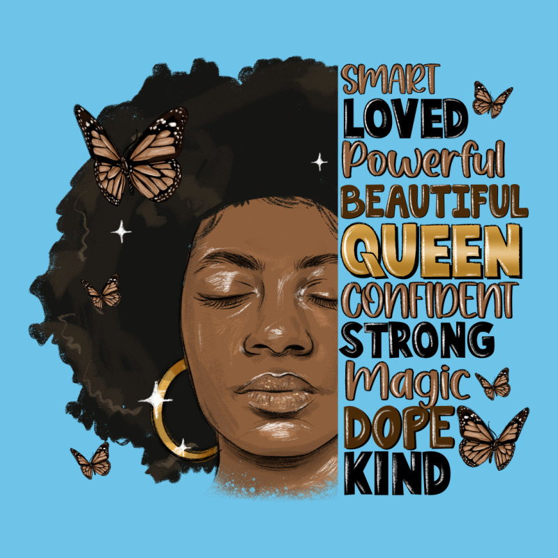 Afro Woman Smart Loved Powerful Premium Sweatshirt by MaliasSmallBusiness | Teevron