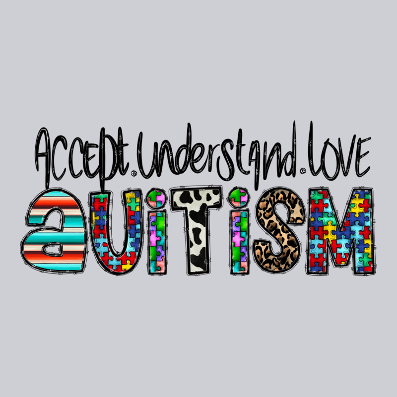 Accept. Understand Love Autism Classic Tee by CowhideDigitalArt | Teevron