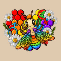 Pride Bee With Daisy Lgbtq Heavyweight Sweatshirt | Teevron