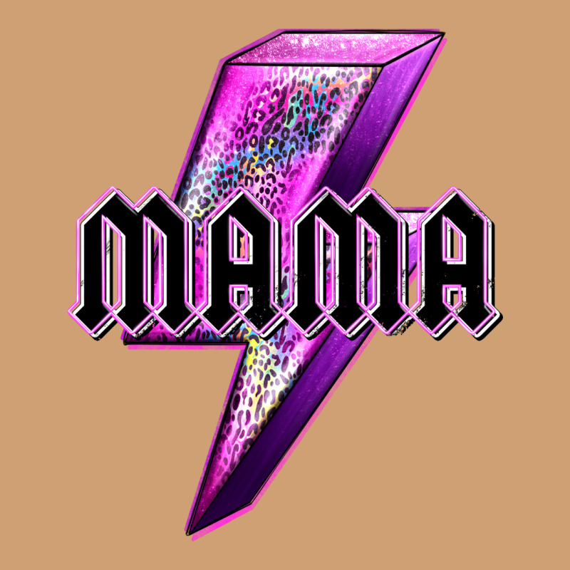 Mama Neon Leopard Lightning Bolt Vintage Tee by texasbilliewilder | Teevron