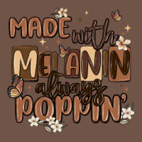 Made With Melanin Always Poppin Premium Sweatshirt | Teevron