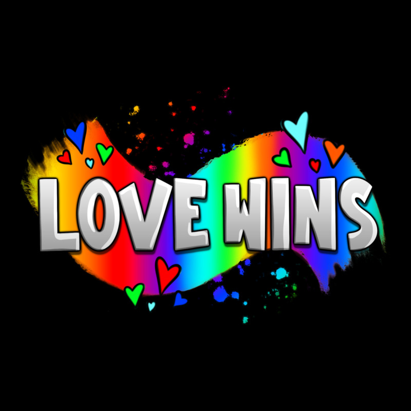 Love Wins Pride Lgbtq Ladies Tee by AdoDesignShop | Teevron