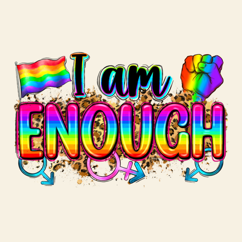 I Am Enough Vintage Tee by Zillion Design Studio | Teevron