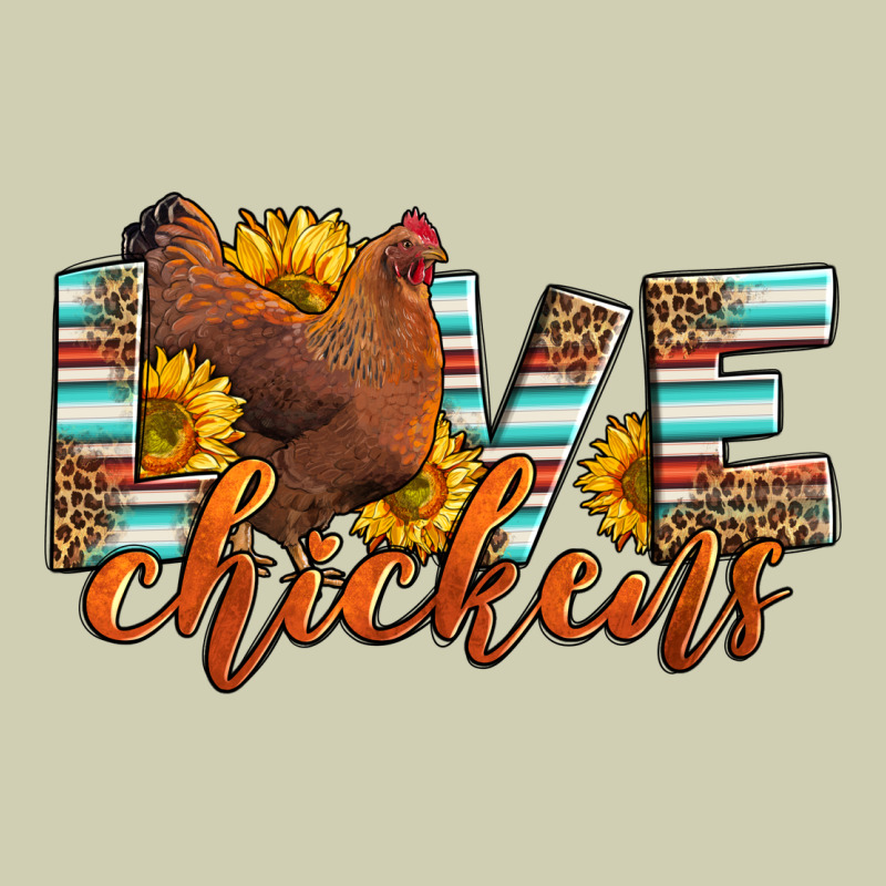 Love Chickens Heavy Core Tee by LillyAllenDesigns | Teevron