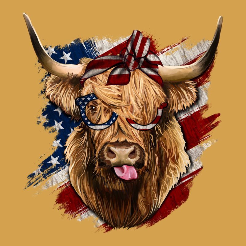 American Highland Cow Urban Hoodie by Bettercallsaul | Teevron